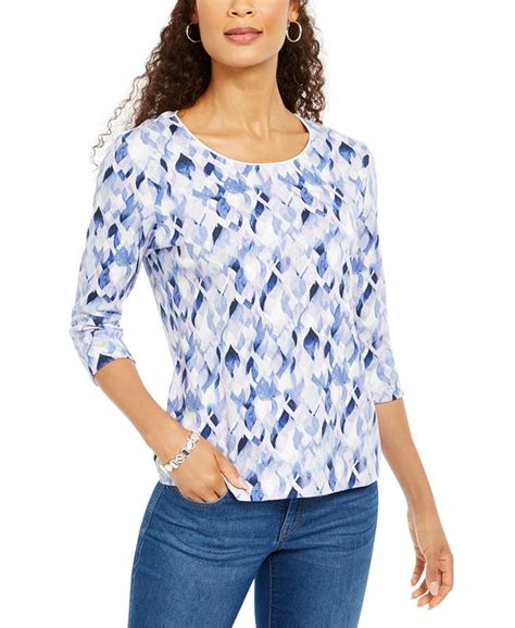 karen scott top|macy's karen scott tops clearance.